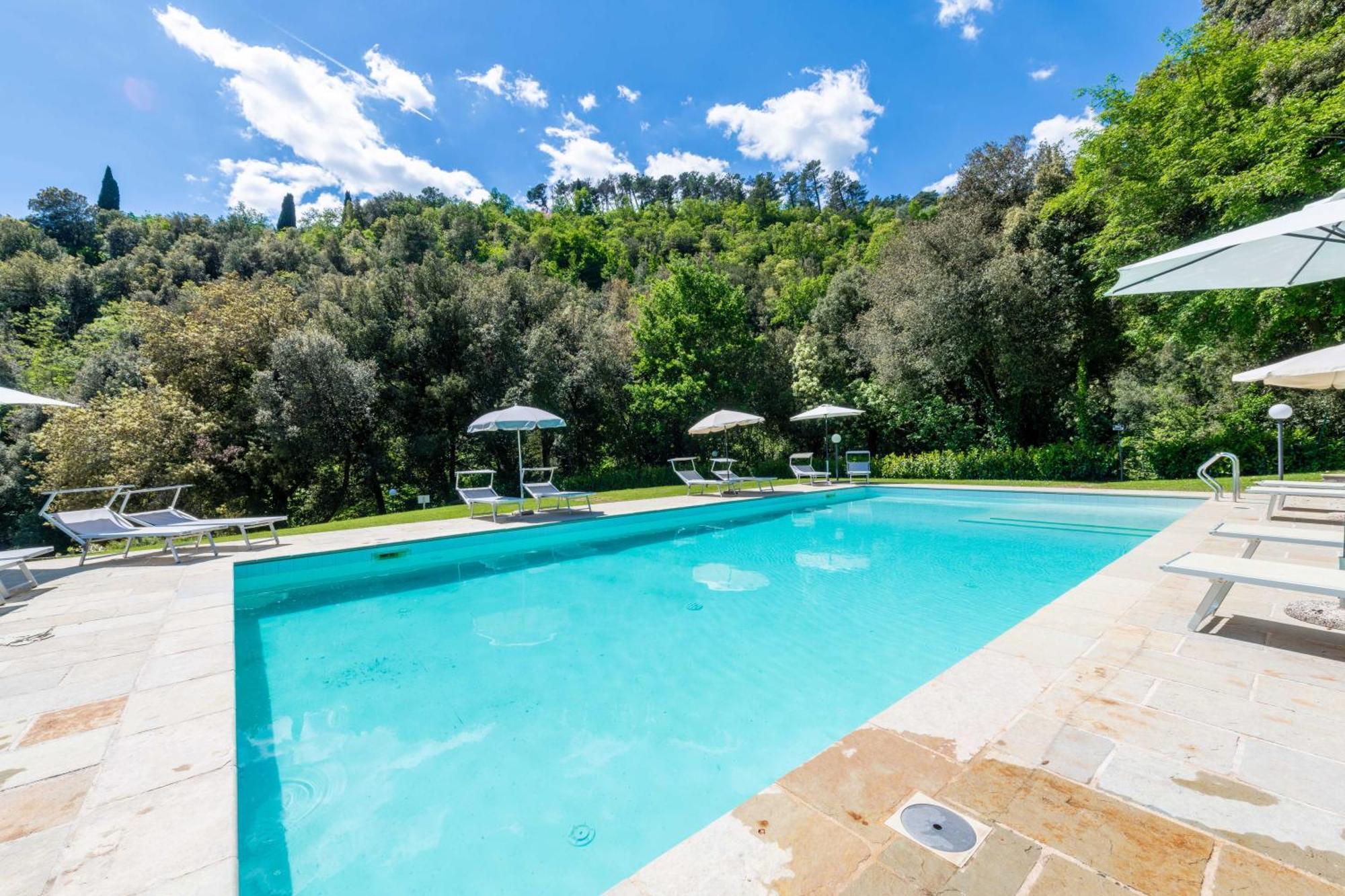 La Ferriera Exclusive Resort - Pool & Waterfall Loro Ciuffenna Εξωτερικό φωτογραφία